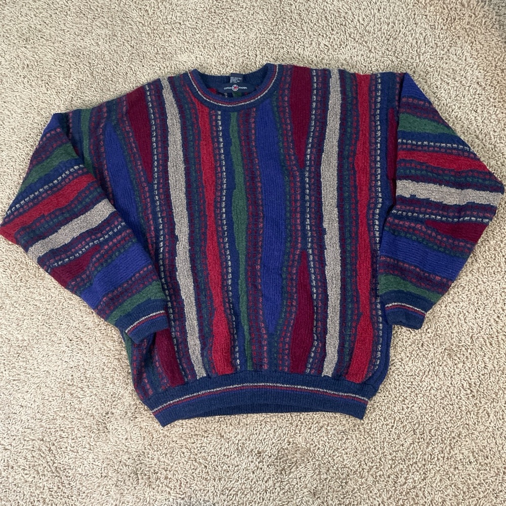 Colorful Striped Sweater for Men